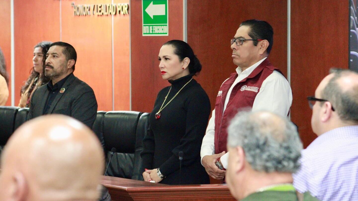 Araceli Geraldo presentó la iniciativa de participación ciudadana.