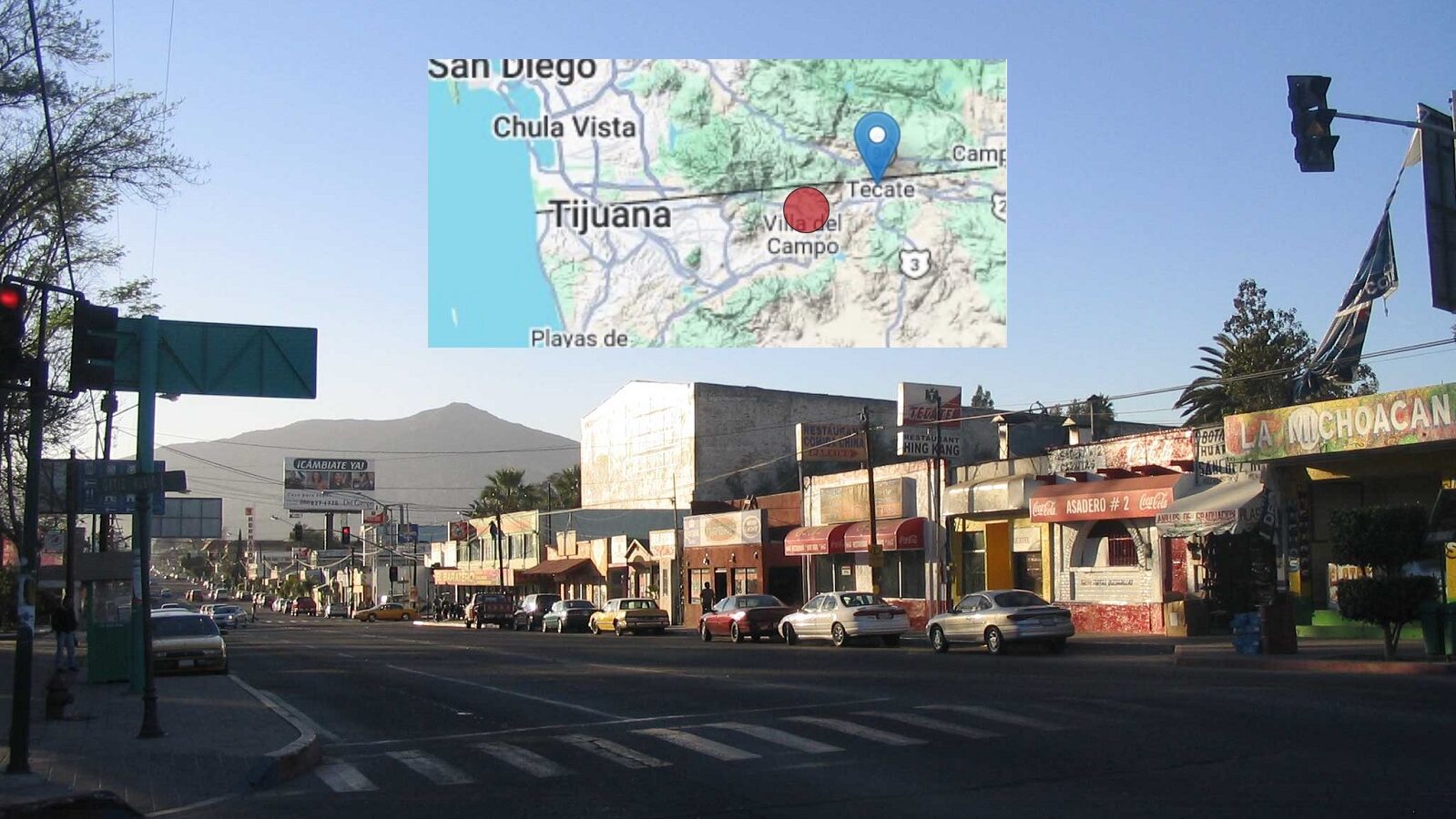 Sismo en Tecate.