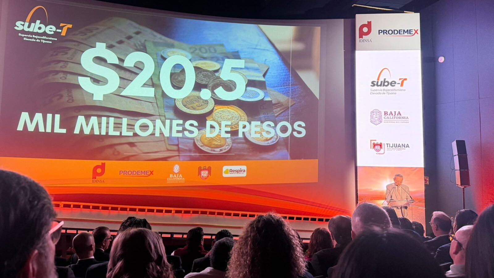 Presentación de la supervía elevada Sube T.